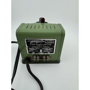 Vintage Fleischmann 6W transformer Tr-52 for HO-scale SLOT cars